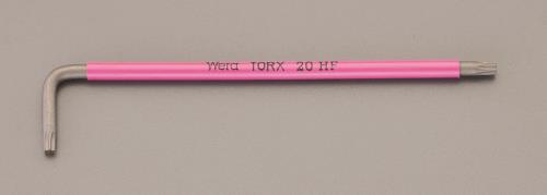 Wera（ヴェラ） T 8x 90mm [Torx]キーレンチ(ﾛﾝｸﾞ･ﾎｰﾙﾄﾞ付) 024471