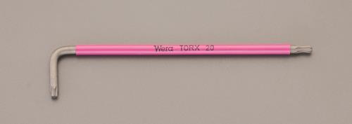 Wera（ヴェラ） T20x137mm [Torx]キーレンチ(ﾛﾝｸﾞ･ﾎｰﾙﾄﾞ付) 024485
