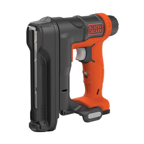 BLACK+DECKER（ﾌﾞﾗｯｸ・ｱﾝﾄﾞ・ﾃﾞｯｶｰ） DC10.8V タッカー&ネイラー(ﾊﾞｯﾃﾘｰ付) BDCT12UB