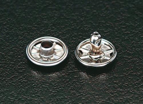 ESCO（エスコ） 13mm カシメピン(ｽﾃﾝﾚｽ製/60組) EA576MV-12