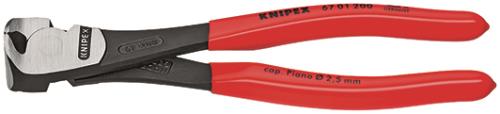 KNIPEX（ｸﾆﾍﾟｯｸｽ） 200mm エンドカッティングニッパー 6701200