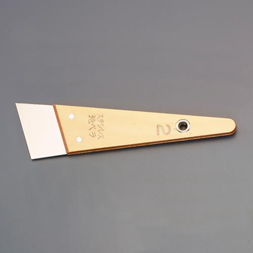 ESCO（エスコ） 60x225mm パテベラ(ｽﾃﾝﾚｽ製) EA579BN-22