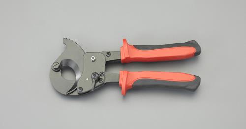 ESCO（エスコ） φ52mm/280mm 絶縁ｹｰﾌﾞﾙｶｯﾀｰ(ﾗﾁｪｯﾄ式) EA585AE-62