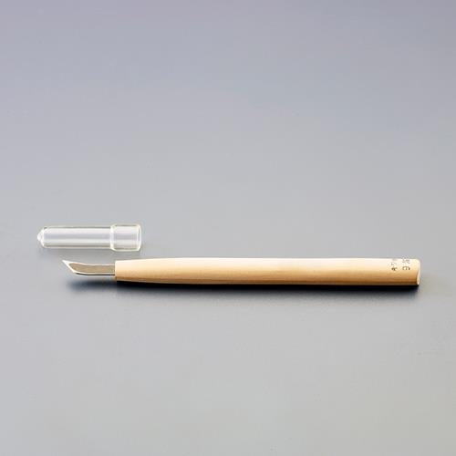 ESCO（エスコ） 3.0mm 彫刻刀(安来鋼/ｷﾜ曲型) EA588MJ-3