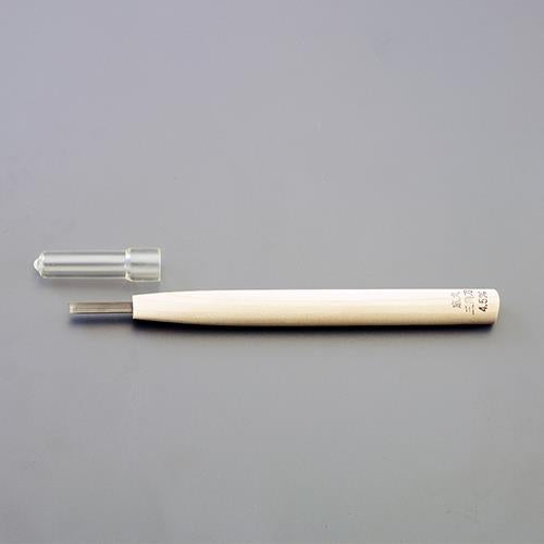 ESCO（エスコ） 7.5mm 彫刻刀(安来鋼/底丸三角型) EA588MX-7.5