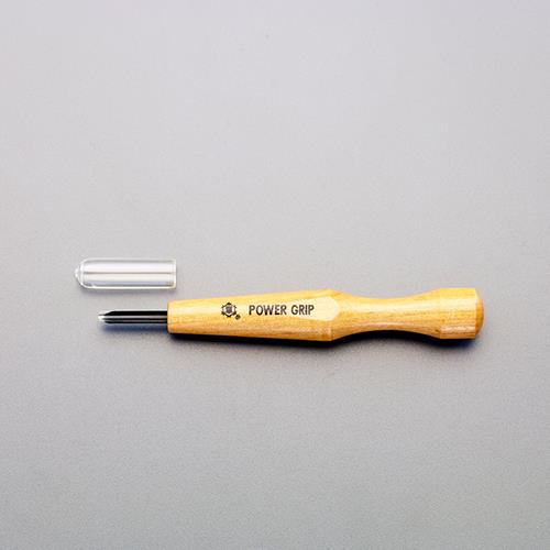ESCO（エスコ） 1.5mm 彫刻刀(丸型/ﾊﾟﾜｰｸﾞﾘｯﾌﾟ) EA588NA-1.5