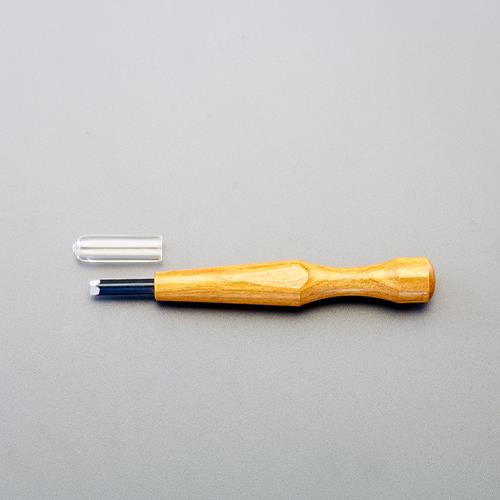 ESCO（エスコ） 4.5mm 彫刻刀(三角型/ﾊﾟﾜｰｸﾞﾘｯﾌﾟ) EA588ND-4.5