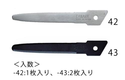 長谷川刃物（CANARY） ダンボールカッター替刃(EA589CZ-32用･1枚) DC-B