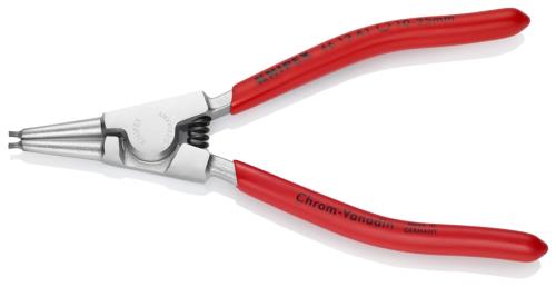 KNIPEX（ｸﾆﾍﾟｯｸｽ） 10 -25mm 軸用スナップリングプライヤー 4613A1