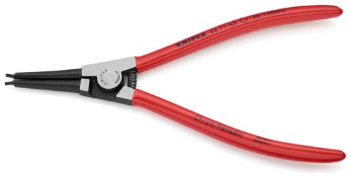 KNIPEX（ｸﾆﾍﾟｯｸｽ） 40-100mm 軸用スナップリングプライヤー 4611A3