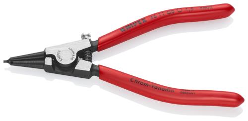 KNIPEX（ｸﾆﾍﾟｯｸｽ） 1.5- 4mm スナップリングプライヤー(軸用) 4611G0