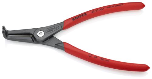 KNIPEX（ｸﾆﾍﾟｯｸｽ） 40-100mm軸用精密スナップリングﾌﾟﾗｲﾔｰ90ﾟ 4921A31