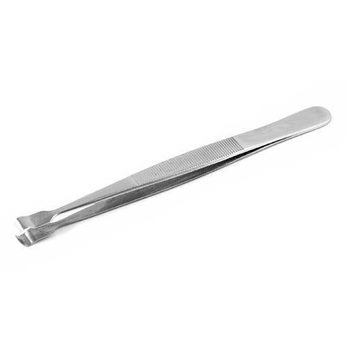 ESCO（エスコ） 120mm/ 572 精密用ピンセット(ｽﾃﾝﾚｽ製) EA595AK-139