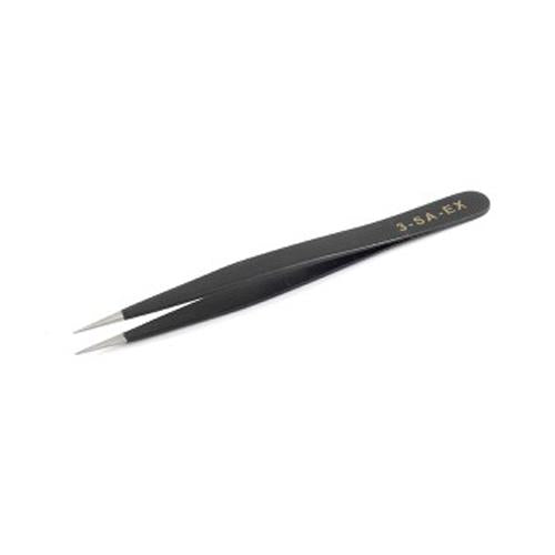 ESCO（エスコ） 0.25x120mm/ 3  精密用ピンセット(ｽﾃﾝﾚｽ製) EA595AK-162