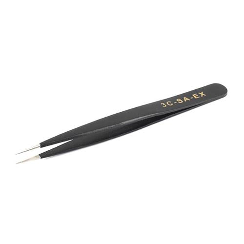 ESCO（エスコ） 0.25x110mm/3C  精密用ピンセット(ｽﾃﾝﾚｽ製) EA595AK-163