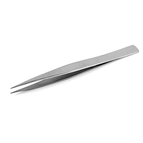 ESCO（エスコ） 0.4x125mm/ AA  精密用ピンセット(ｽﾃﾝﾚｽ製) EA595AK-5