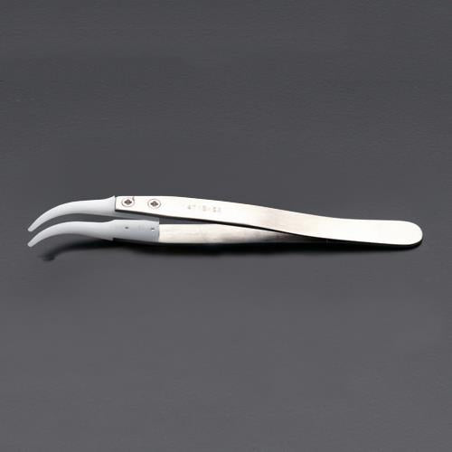 ESCO（エスコ） 120mm 精密用ピンセット(ﾃﾞﾙﾘﾝ/ｽﾃﾝﾚｽ製) EA595AP-21