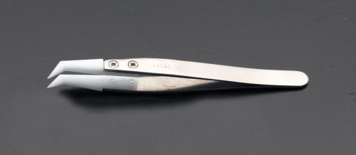ESCO（エスコ） 110mm 精密用ピンセット(ﾃﾞﾙﾘﾝ/ｽﾃﾝﾚｽ製) EA595AP-26
