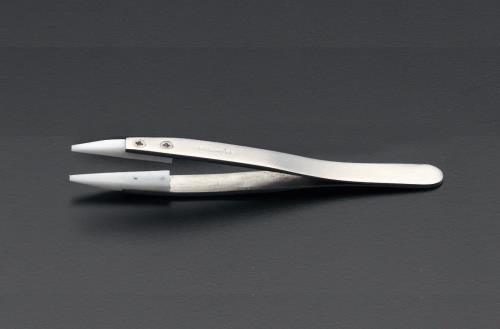 ESCO（エスコ） 115mm 精密用ピンセット(ﾃﾞﾙﾘﾝ/ｽﾃﾝﾚｽ製) EA595AP-34
