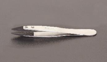 ESCO（エスコ） 115mm 精密用ピンセット(ｽﾃﾝﾚｽ製 ESD) EA595AR-34