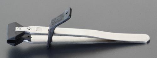 ESCO（エスコ） 125mm ＷＡＦＥＲピンセット(ｽﾃﾝﾚｽ製 ESD) EA595AR-55