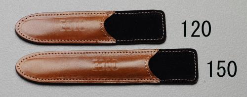 ESCO（エスコ） 120x30mm ピンセットケース(牛革製) EA595CS-120