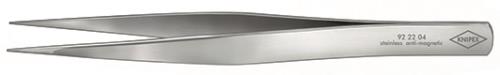 KNIPEX（ｸﾆﾍﾟｯｸｽ） 0.7x130mm 精密用ピンセット(ｽﾃﾝﾚｽ製) 922204