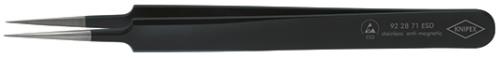 KNIPEX（ｸﾆﾍﾟｯｸｽ） 0.5x110mm 精密用ピンセット(ｽﾃﾝﾚｽ製 ESD) 922871ESD