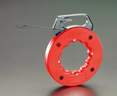 ESCO（エスコ） 3.2x1.6mmx15m フィッシュテープ(ｽﾁｰﾙ製) EA597BS-15