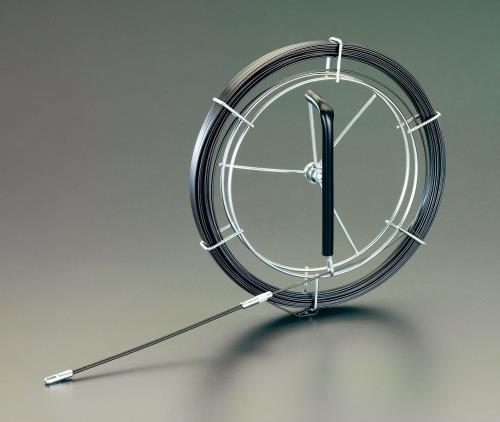 ESCO（エスコ） 3.2x1.6mmx60m フィッシュテープ(ｽﾁｰﾙ製) EA597BT-60