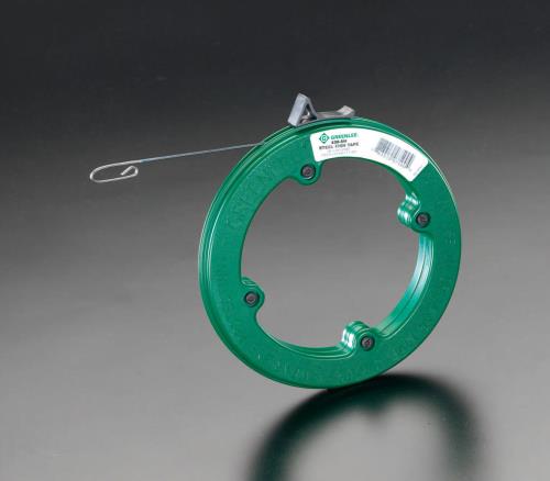 ESCO（エスコ） 3.2x1.1mmx15m フィッシュテープ(ｽﾁ-ﾙ製) EA597GS-15