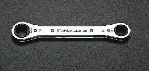 STAHLWILLE（スタビレー） 7x 8mm ラチェットメガネレンチ 25-7X8