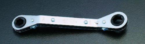 ESCO（エスコ） [ 1/2”x 9/16”] ラチェットメガネ(ｵﾌｾｯﾄ型) EA602KB-104
