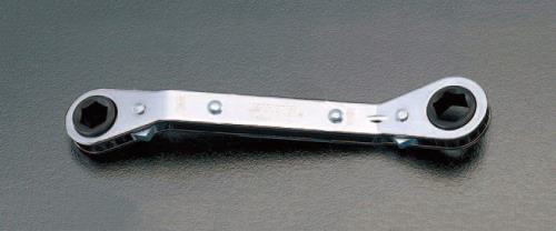 ESCO（エスコ） 10x12mm ラチェットメガネレンチ(ｵﾌｾｯﾄ型) EA602KB-2B