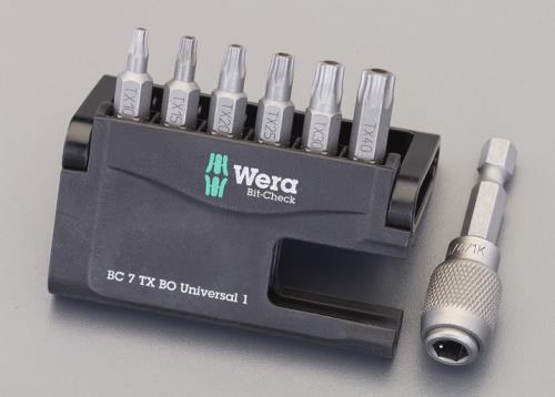 Wera（ヴェラ） ６本組 [Torx]ドライバービット 056158