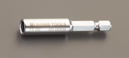 PB SWISS TOOLS（ピービースイスツールズ） 1/4”Hex x 57mm ビットホルダー PB450