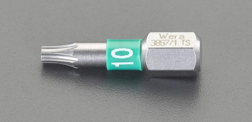 Wera（ヴェラ） T 9x25mm [Torx]ドライバービット(ｽﾃﾝﾚｽ製) 071031