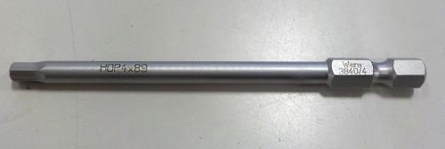Wera（ヴェラ） 4.0x89mm [Hexagon]ﾄﾞﾗｲﾊﾞｰビット(ｽﾃﾝﾚｽ製) 071102