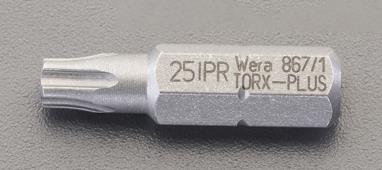 Wera（ヴェラ） 30IPRx25mm [TORX-PLUS]ビット(ｲｼﾞﾘ止) 134705