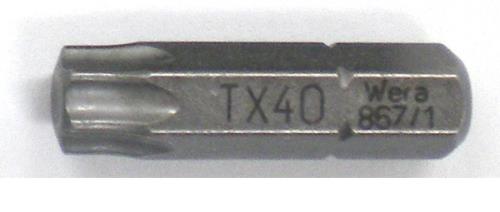Wera（ヴェラ） T40x25mm [Torx]ドライバービット 066491