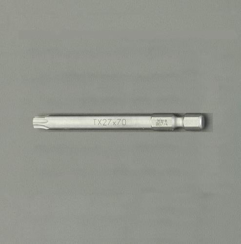 Wera（ヴェラ） T27x 70mm [Torx]ドライバービット 060120