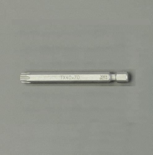 Wera（ヴェラ） T40x 70mm [Torx]ドライバービット 060130