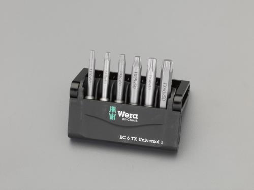 Wera（ヴェラ） ６本組/50mm [Torx]ドライバービット 056472