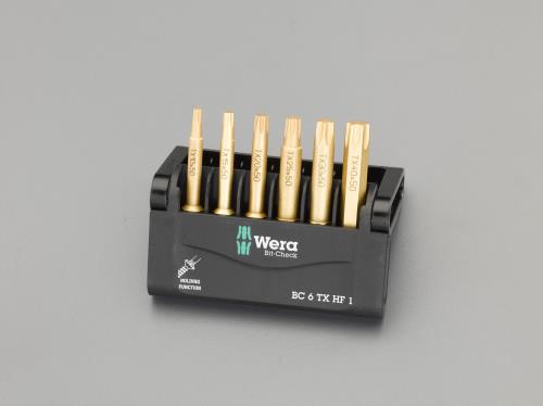 Wera（ヴェラ） ６本組/50mm [Torx]ﾄﾞﾗｲﾊﾞｰﾋﾞｯﾄ(ﾎｰﾙﾄﾞ機能) 056476