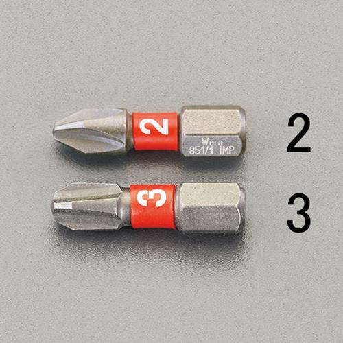 Wera（ヴェラ） #3x25mm [+]ﾄﾞﾗｲﾊﾞｰﾋﾞｯﾄ(ﾀﾞｲﾔｺｰﾄ･ｲﾝﾊﾟｸﾄ用) 057617