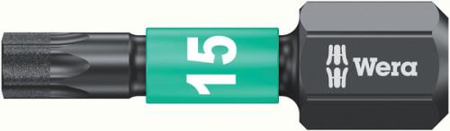 Wera（ヴェラ） T15x25mm [Torx]ﾄﾞﾗｲﾊﾞｰﾋﾞｯﾄ(ｲﾝﾊﾟｸﾄ用) 057623