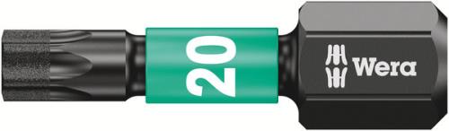 Wera（ヴェラ） T20x25mm [Torx]ﾄﾞﾗｲﾊﾞｰﾋﾞｯﾄ(ｲﾝﾊﾟｸﾄ用) 057624