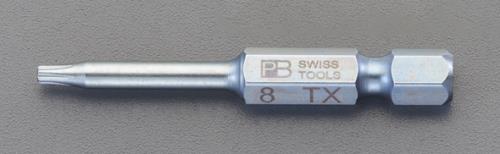 PB SWISS TOOLS（ピービースイスツールズ） T10x50mm [TORX]ドライバービット PBE6.400/10-50