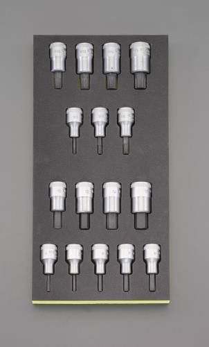 STAHLWILLE（スタビレー） 1/2”DR [INHEX]ビットソケットセット TCS 54/54X/16