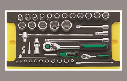 STAHLWILLE（スタビレー） 1/4”DR･1/2”DR ソケットレンチセット TCS WT 40/52/27/13